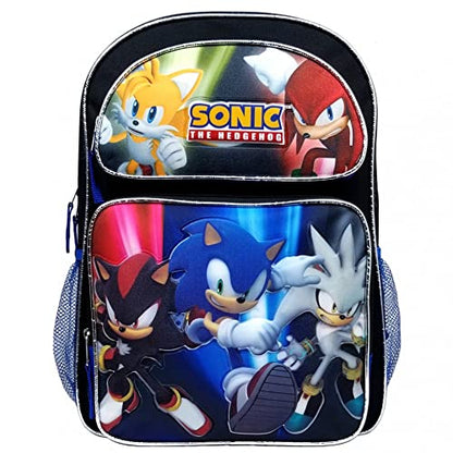 Sonic the Hedgehog 16 Inches Large School Backpack