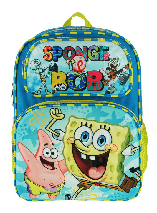 Spongebob Backpack 3D Molded Backpack Patrick School Bag