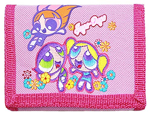 Power Puff Girls Wallet Pink Trifold