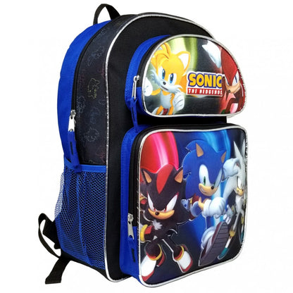 Sonic the Hedgehog 16 Inches Large School Backpack