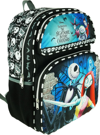 Disney Nightmare Before Christmas 3-D EVA Molded 16 Inch Backpack