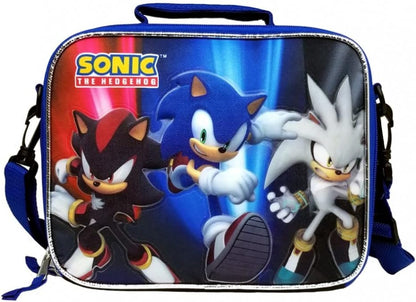 Sonic the Hedgehog Insulated Lunch Bag With Adjustable Shoulder Straps