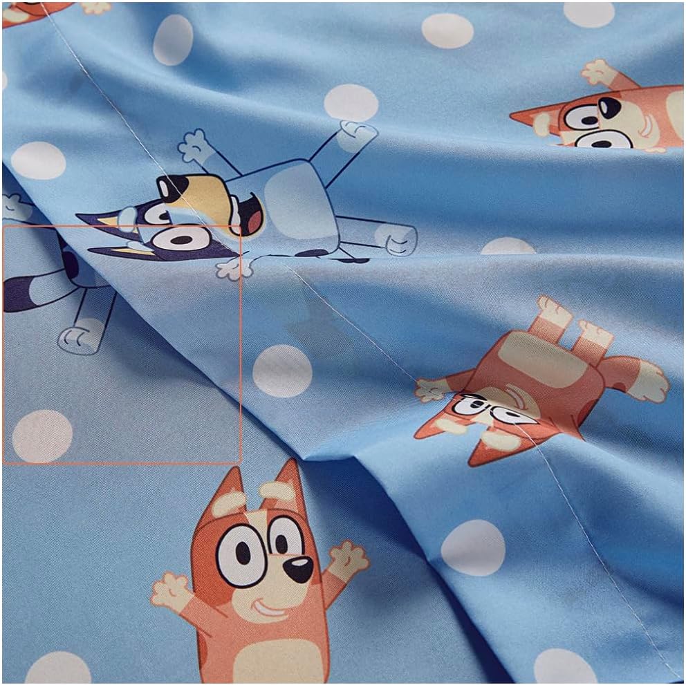 Bluey Twin Size Bed Sheet Set 3 Pieces