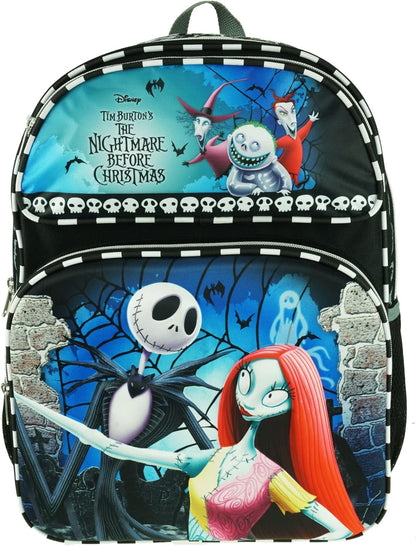 Disney Nightmare Before Christmas 3-D EVA Molded 16 Inch Backpack