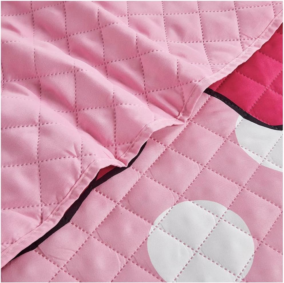 Minnie Mouse Twin/Full Quilted Bedspread